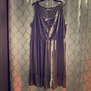 Old Navy Plus Size brown dress NWOT
